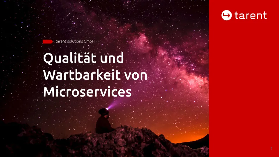 Microservice quality